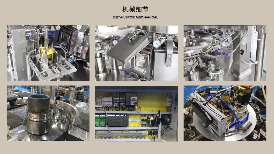 RL-GD10-ZK16-100牛肝菌真空包裝機局部圖片